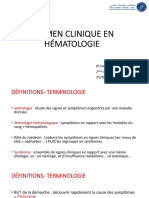 Examen Clinique en Hématologie 251022