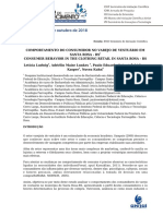 Comportamento consumidor varejo vestuário Santa Rosa RS