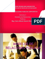 MODELOS DE RELACIONES PÚBLICAS (1)