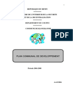 Plan Communal de Developpement