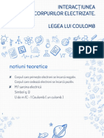 Proiect: Legea Lui Coulomb