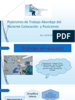 Posiciones de Trabajo y Tecnicas de Trabajo