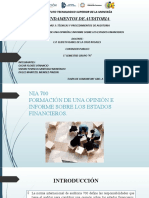 3.8 Formacion de Una Opinion y Dictamen Sobre Los Estados Financieros