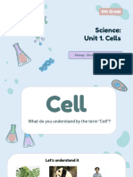Science: Unit 1. Cells: 6th Grade