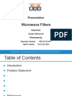 Microwave Filters Presentation