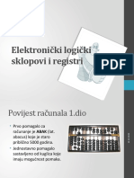 Elektronicki Logicki Sklopovi I Registri
