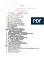 Practice English Grammar MODALS For Class 5