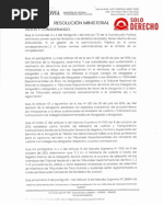 Reglamento de Funcionamiento de Los Tribunales de Ética de La Abogacia Del Ministerio de Justicia