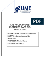 Las Nececidades: Elemento Base Del Marketing