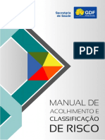 Manual de Acolhimento e Classificação de Risco Da Rede SES-DF - 2 Edição