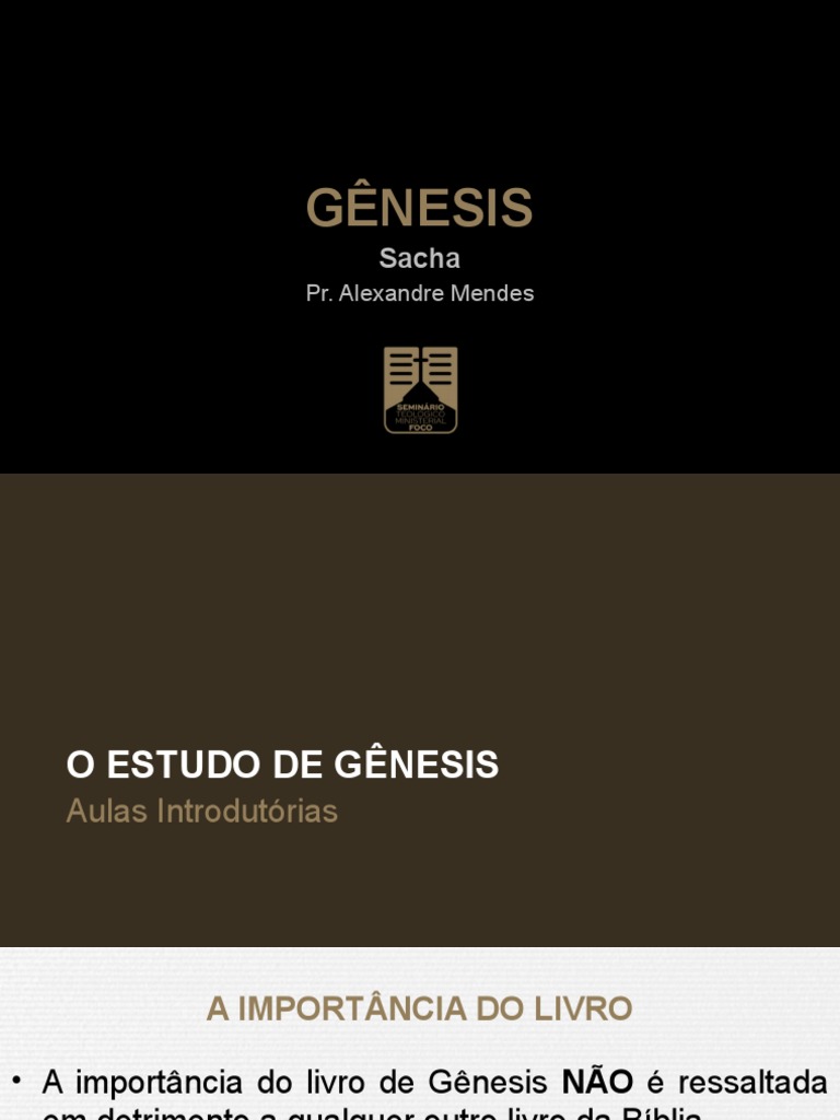 Genesis+ +FOCO+2021 | PDF | Gênesis (livro) | Abraão
