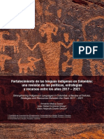 Fortalecimiento de las lenguas indígenas en Colombia: una revisión  de las políticas, estrategias y recursos entre los años 2017 – 2021