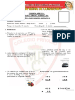 Examen Final Raz. Matematica