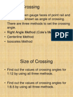 RAILWAYS, Angle of Crossing, Stations and Yards