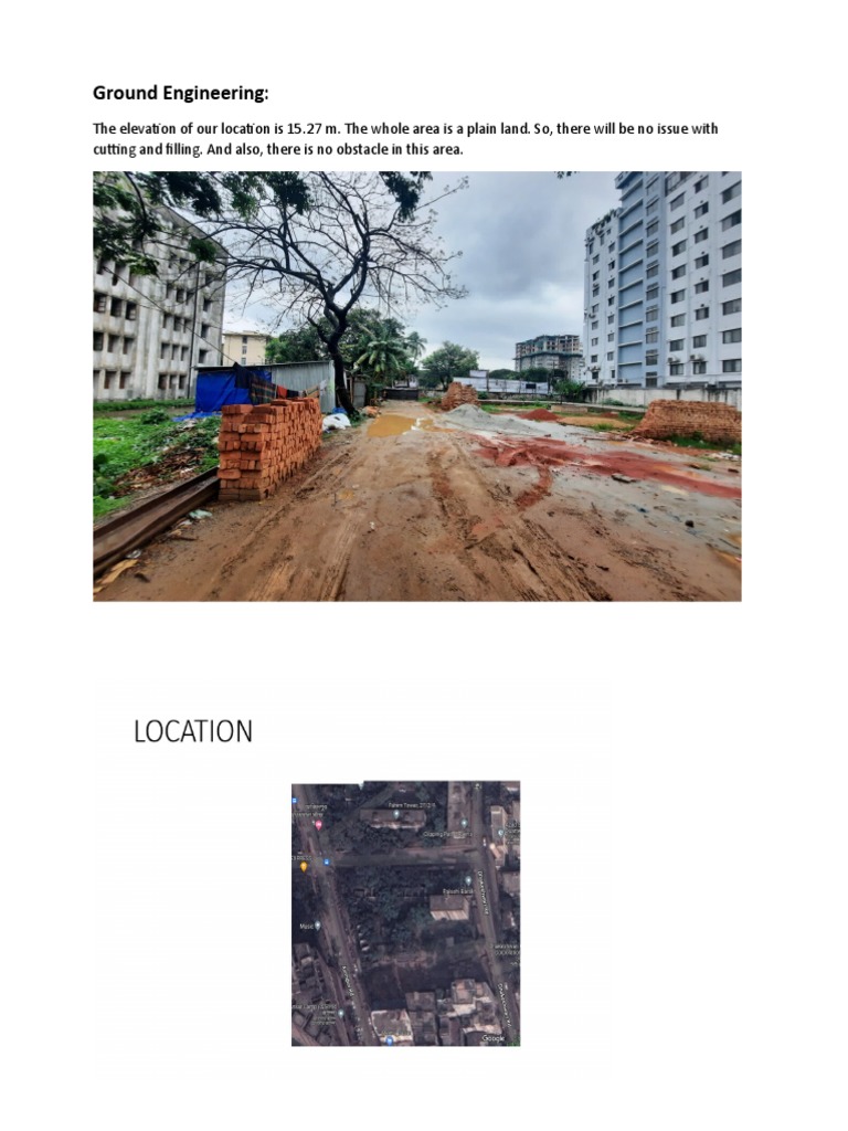 Ground+Technical Design+Output Plan PDF Economic Sectors Civil