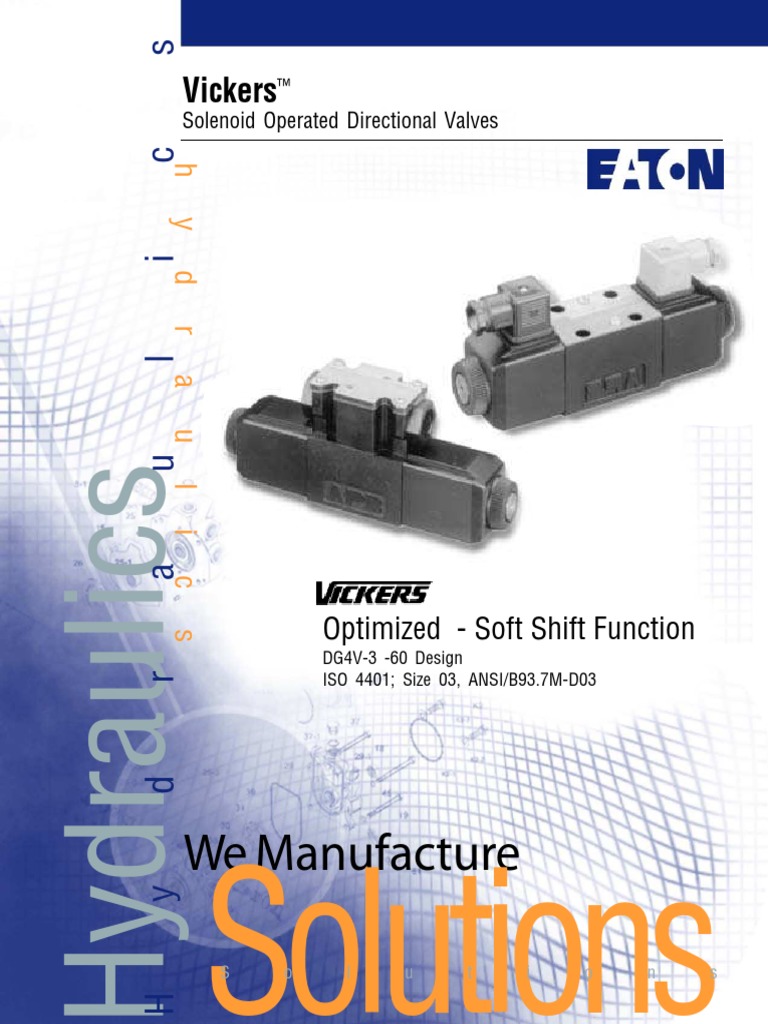 Eaton Vicker PDF Valve Electrical Connector