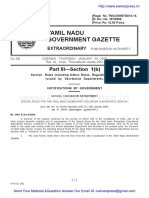 GO MsNo12 Date30 - 01 - 2020 SPECIAL RULES FOR THE TAMIL NADU ELEMENTARY EDUCATION SUBORDINATE SERVICE.