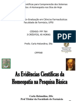 24 Maio SEGUNDA AULA CARLA HOLANDINO CPPFAR Homeopatia