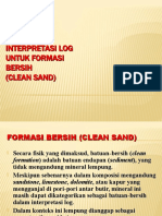 9-1 Clean Sand Interpretation