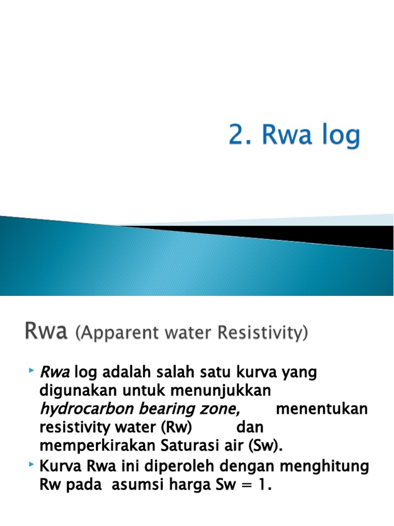Optimasi Kurva Rwa untuk Estimasi Saturasi Air | PDF | Metode & Bahan ...