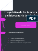 Diagnostico de Los Tumores en El Hipocondrio Izquierdo