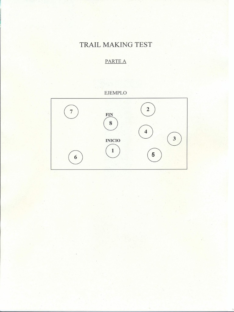 TMT A y B | PDF