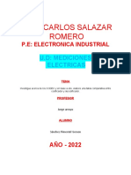 Iestp Carlos Salazar Romero: U.D: Mediciones Electricas
