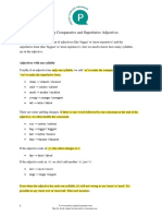 Comparative and Superlative Adjectives