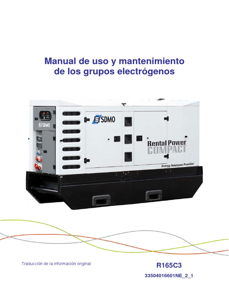 Manual Sdmo Completo | PDF | Agua | Naturaleza