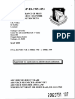 Damage Tolerance of Resin Transfer Molde