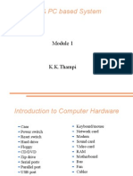 The essential components of a PC motherboard