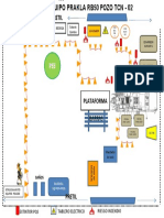 Layout Plataforma de Sondaje Prakla RB-50 - 3 TCN 02