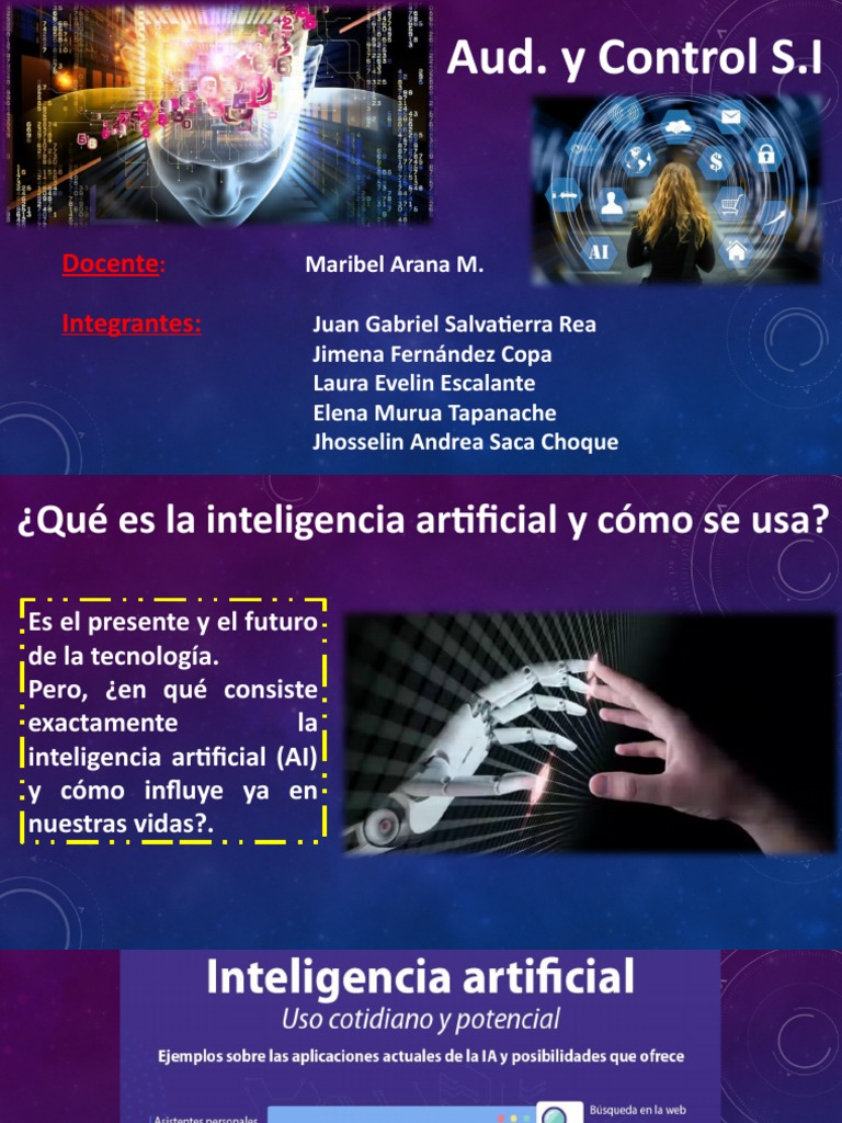 Definición y Aplicaciones de IA | PDF | Inteligencia artificial ...
