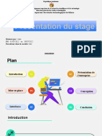 Présentation de Stage