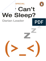 Darian Leader Why Can't We Sleep - Understanding Our Sleeping and Sleepless Minds Penguin - 2019