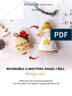 Reversible Christmast Angel Amp Amp Bell