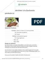 Chefkoch Rezept - Gegrillte Rinderleber À La Duchemin Von Duchemin