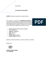 Radicado Translado Medidor Electrico-CENS