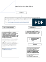 Conocimiento Cientifico