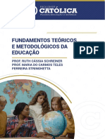 Fundamentos Teóricos e Metodológicos Da Educação