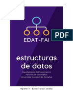 ESTRUCTURA DE DATOS: Estructuras Lineales