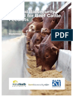 National Biosecurity Manual For Beef Cattle Feedlots