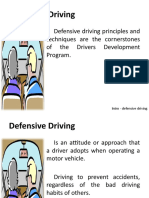 1.1 Intro To Defensive Driving