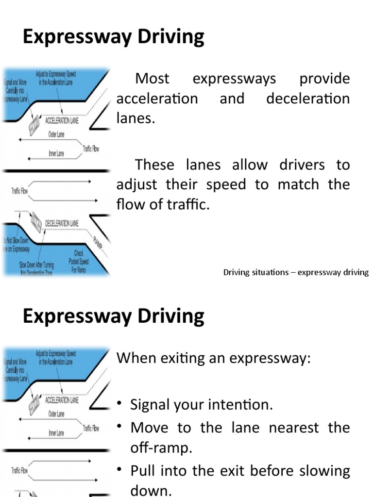 Expressway Driving Avoid This Common Acceleration Lane Error - pgh5kja