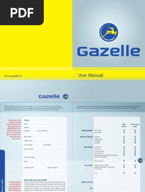 Manual Gazelle