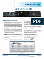 HM-926 Elongation Index Gauge Operating Manual