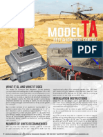 Model Model: Belt Alignment Control Belt Alignment Control