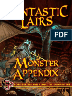 Fantastic Lairs Monster Appendix