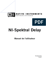 Spektral Delay Manual French