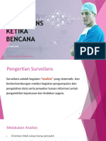 Surveilans Ketika Bencana 2022